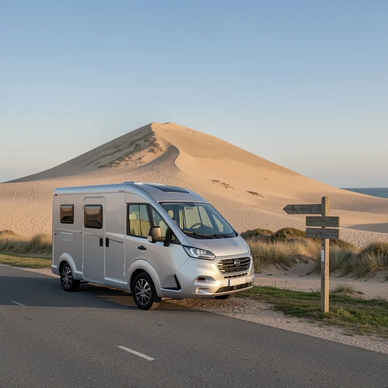 Aires de camping-car à Arcachon : guide complet 2026