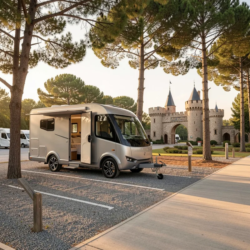 Aire de camping-car au Puy du Fou : où stationner, tarifs et conseils pratiques (2026)